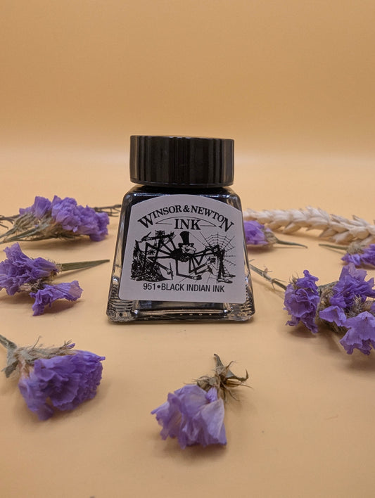 Black Indian Ink - Winsor & Newton Drawing Inks