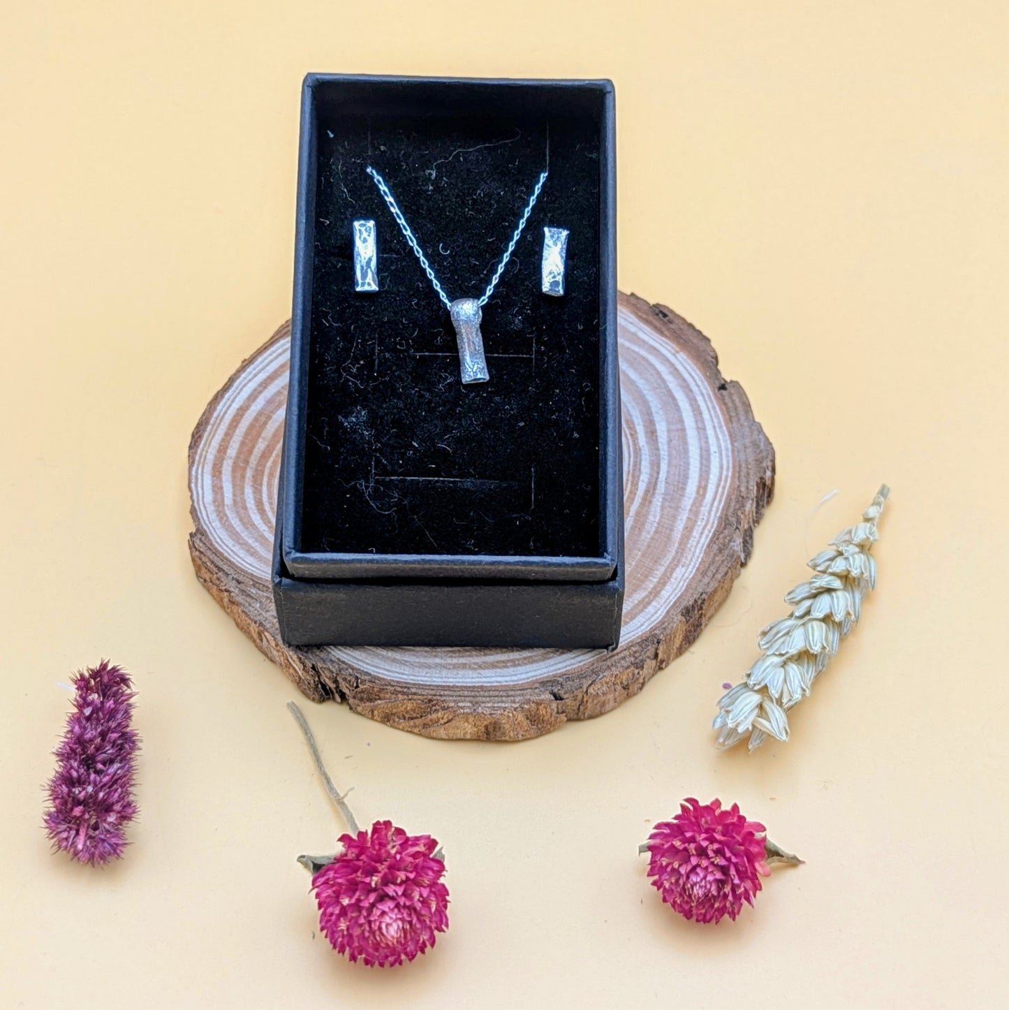 Silver Rectangle Set