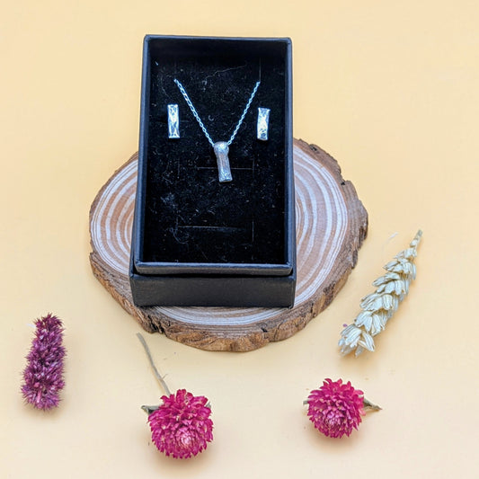 Silver Rectangle Set