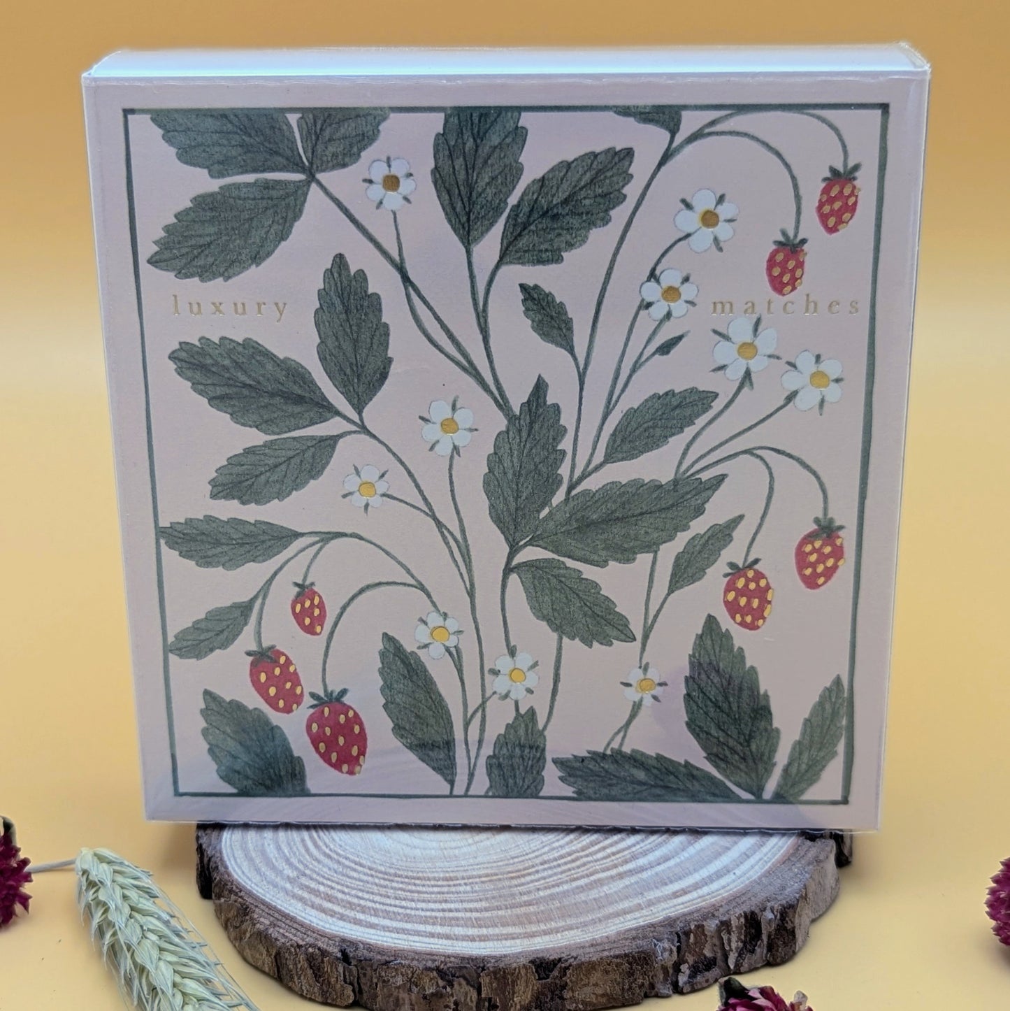 Strawberry Square Matchbox