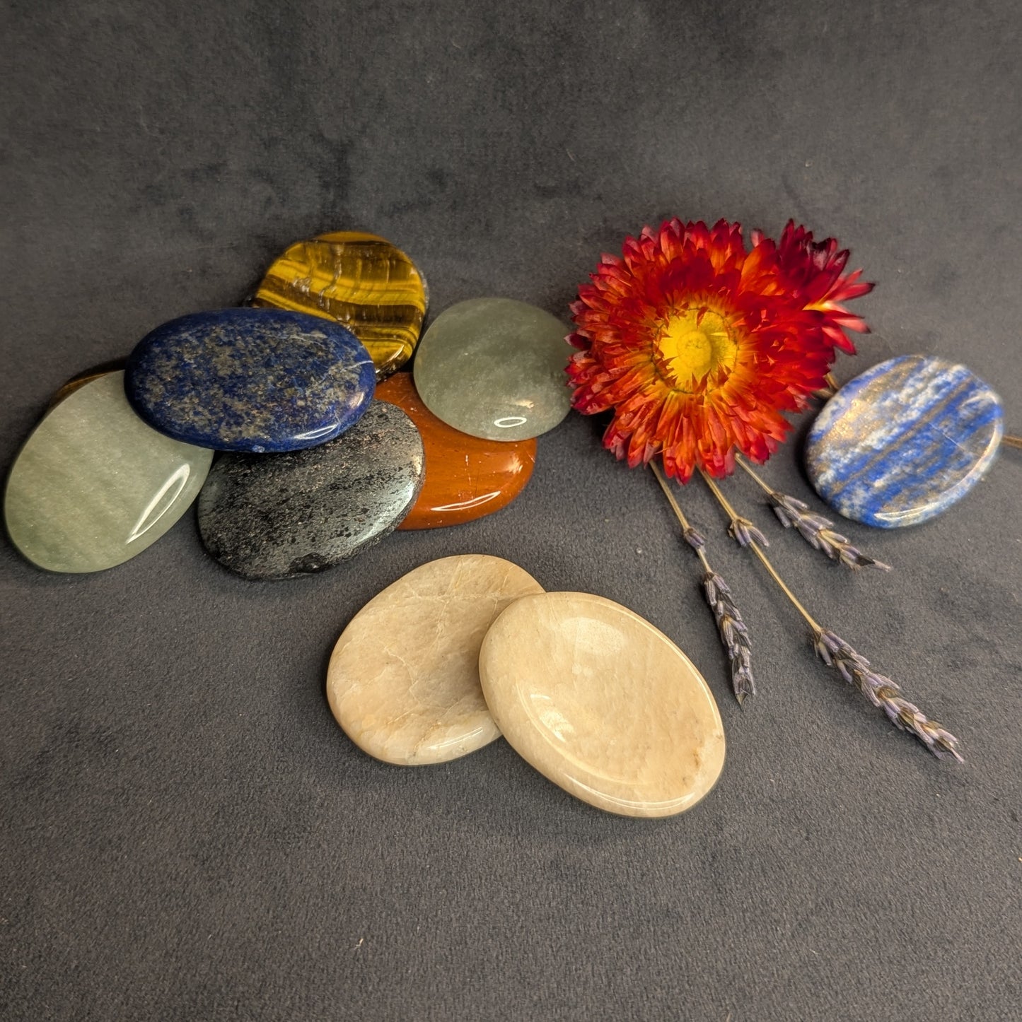 Moonstone Worry Stone