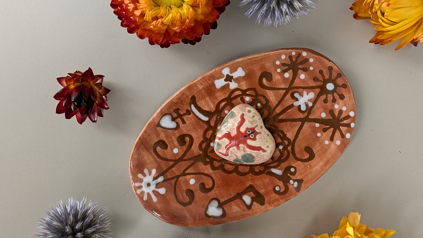 ‘Joy’ Small Ceramic Plaque by Ciara Veronica Dunne