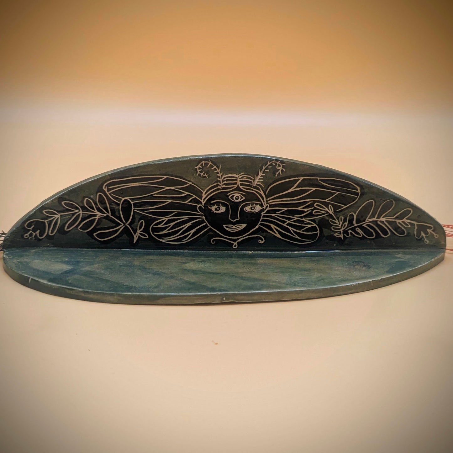Angel Bug' Ceramic Mini Shelf by Ciara Veronica Dunne