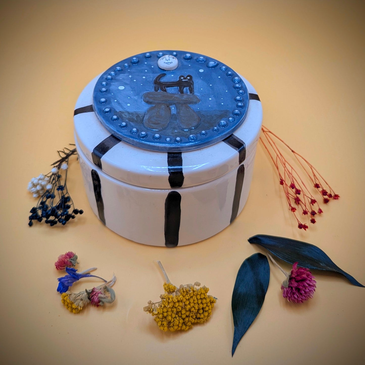 'Daemon of Dolmen' Ceramic Trinket Box