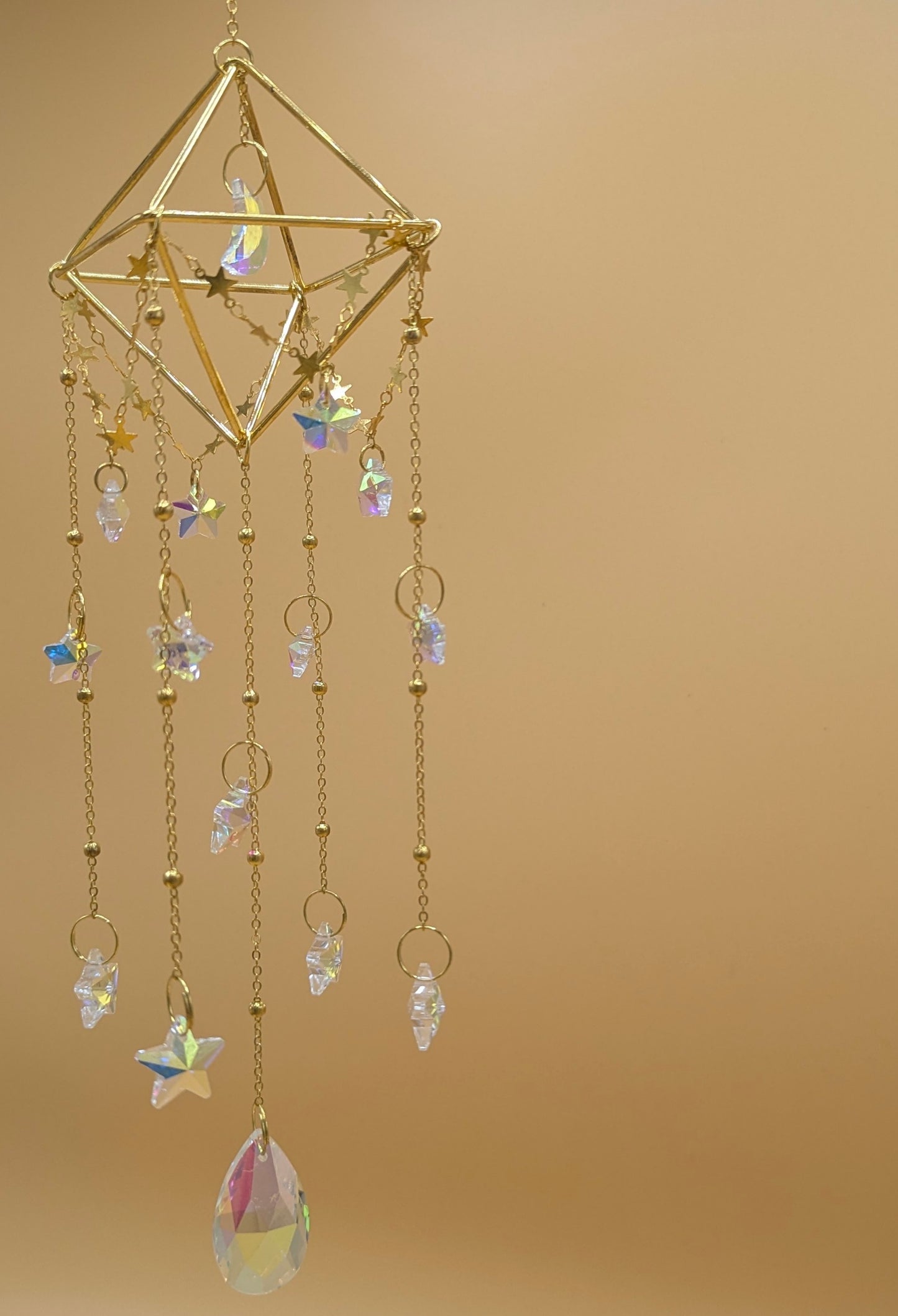 Chandelier Crystal Prism Suncatcher Decor