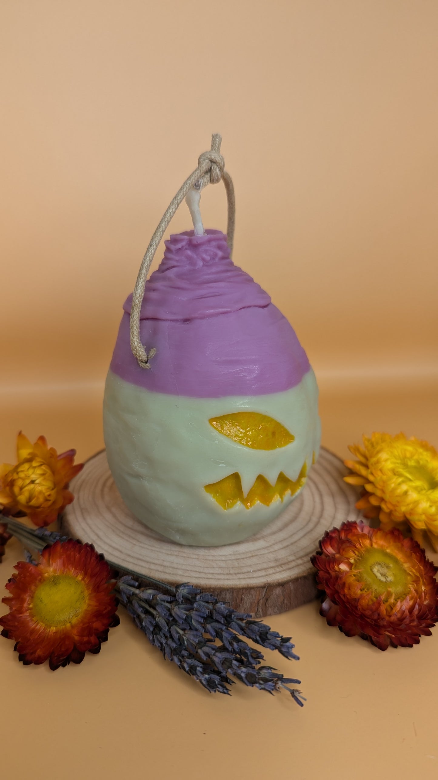 "Tumshie" Neep Heid Lantern Candle