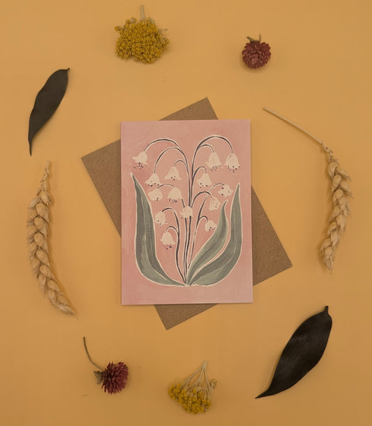 Lily of the Valley Mini Card | Blank Card | Mini Cards