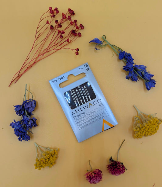 No.18 Needles for Bookbinding, Embroidery, Tapestry and more