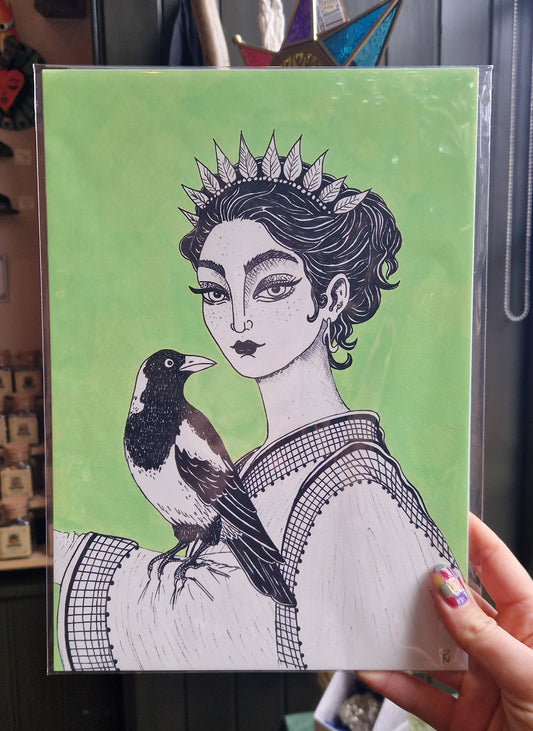 Kassandra and the Common Magpie
