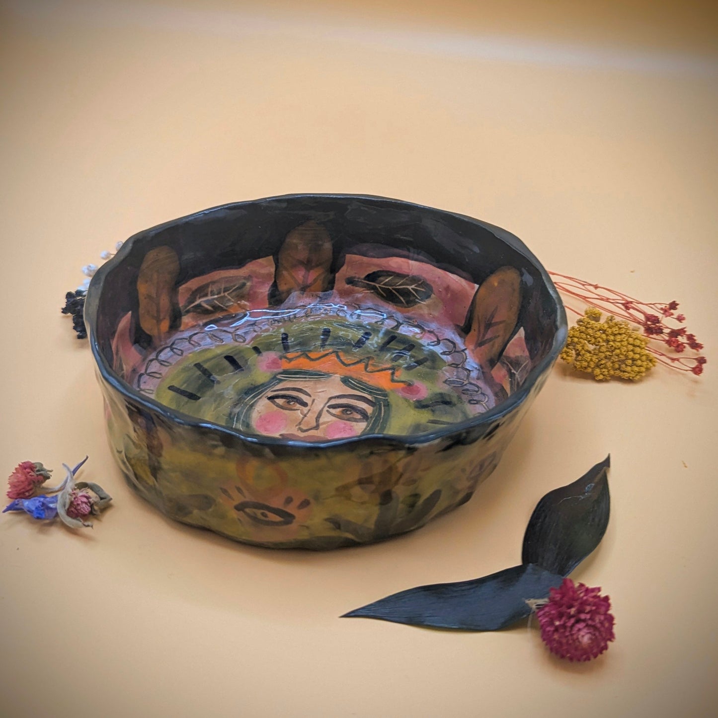 'Persephone' Ceramic Bowl by Ciara Veronica Dunne