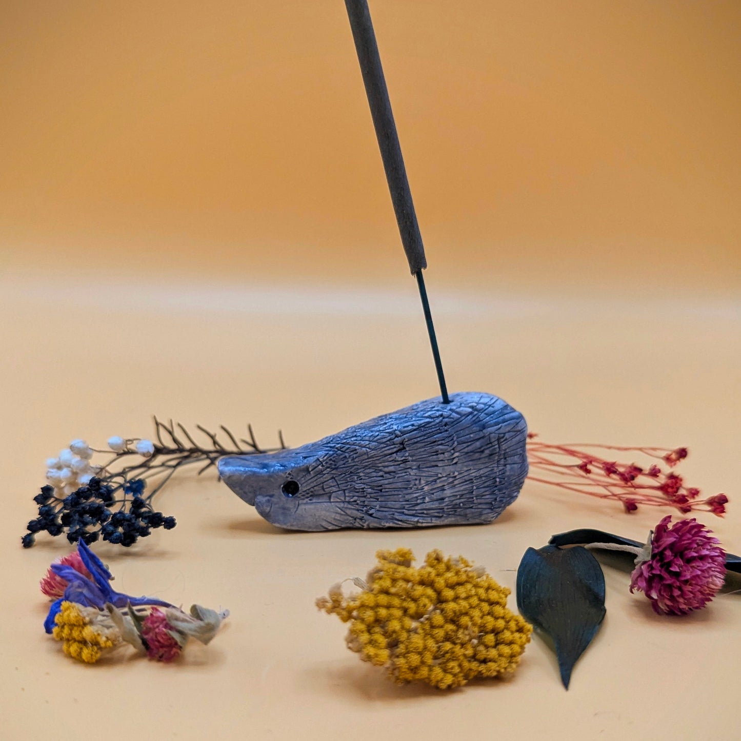 'Hedgehog Incense Ceramic Holder' by Ciara Veronica Dunne