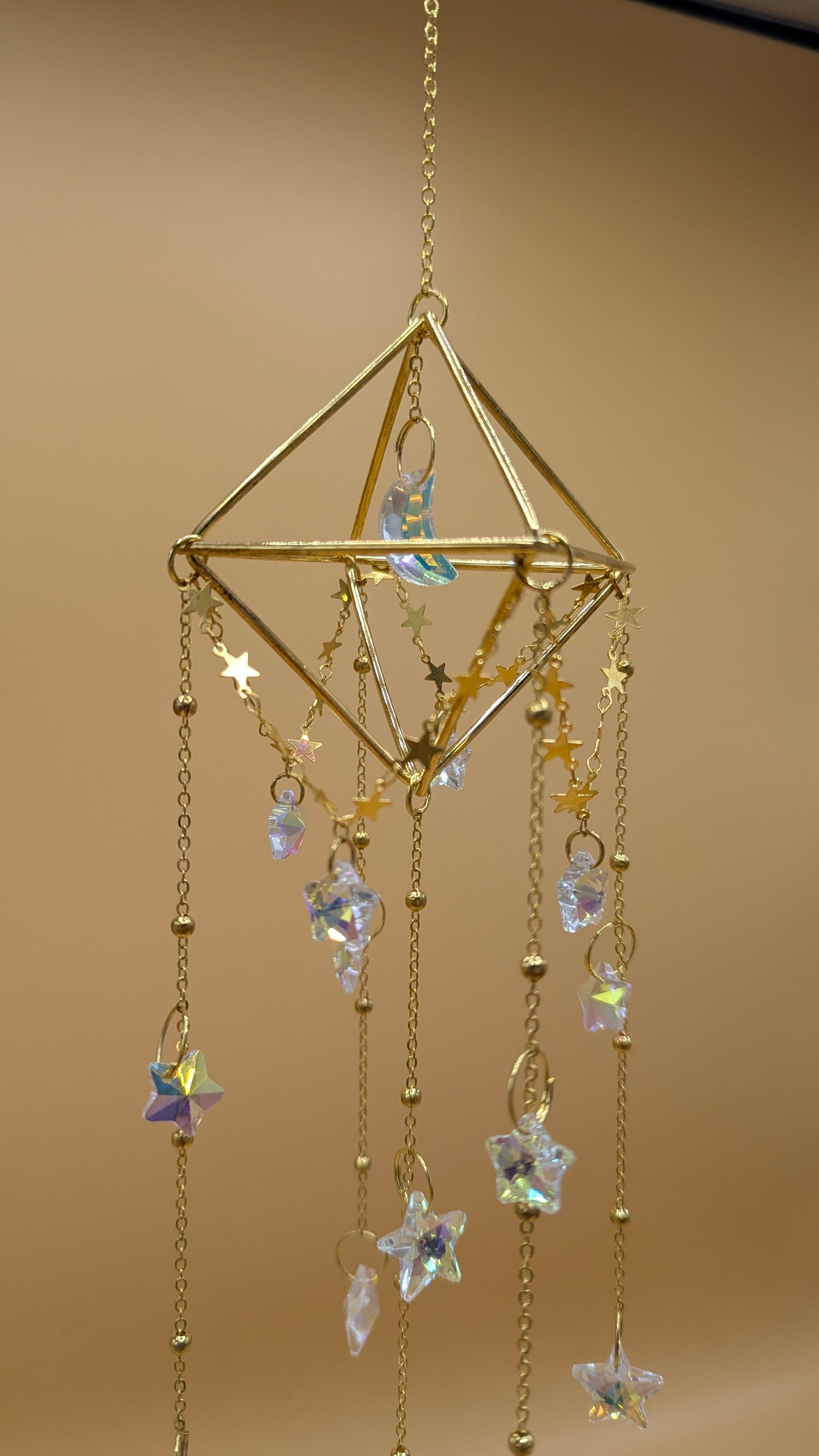 Chandelier Crystal Prism Suncatcher Decor