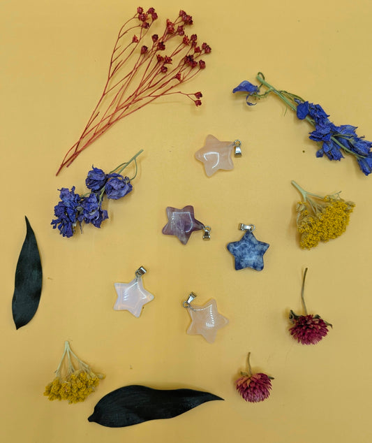 Crystal Star Charms