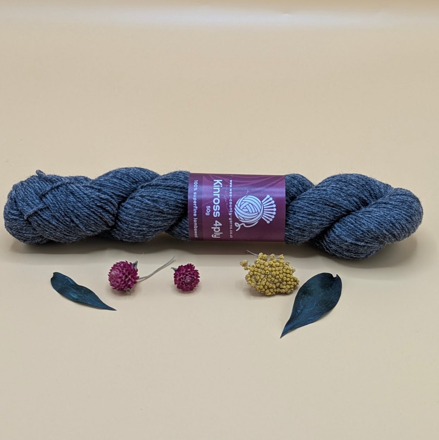 Kinross 4 Ply Yarn - Granite