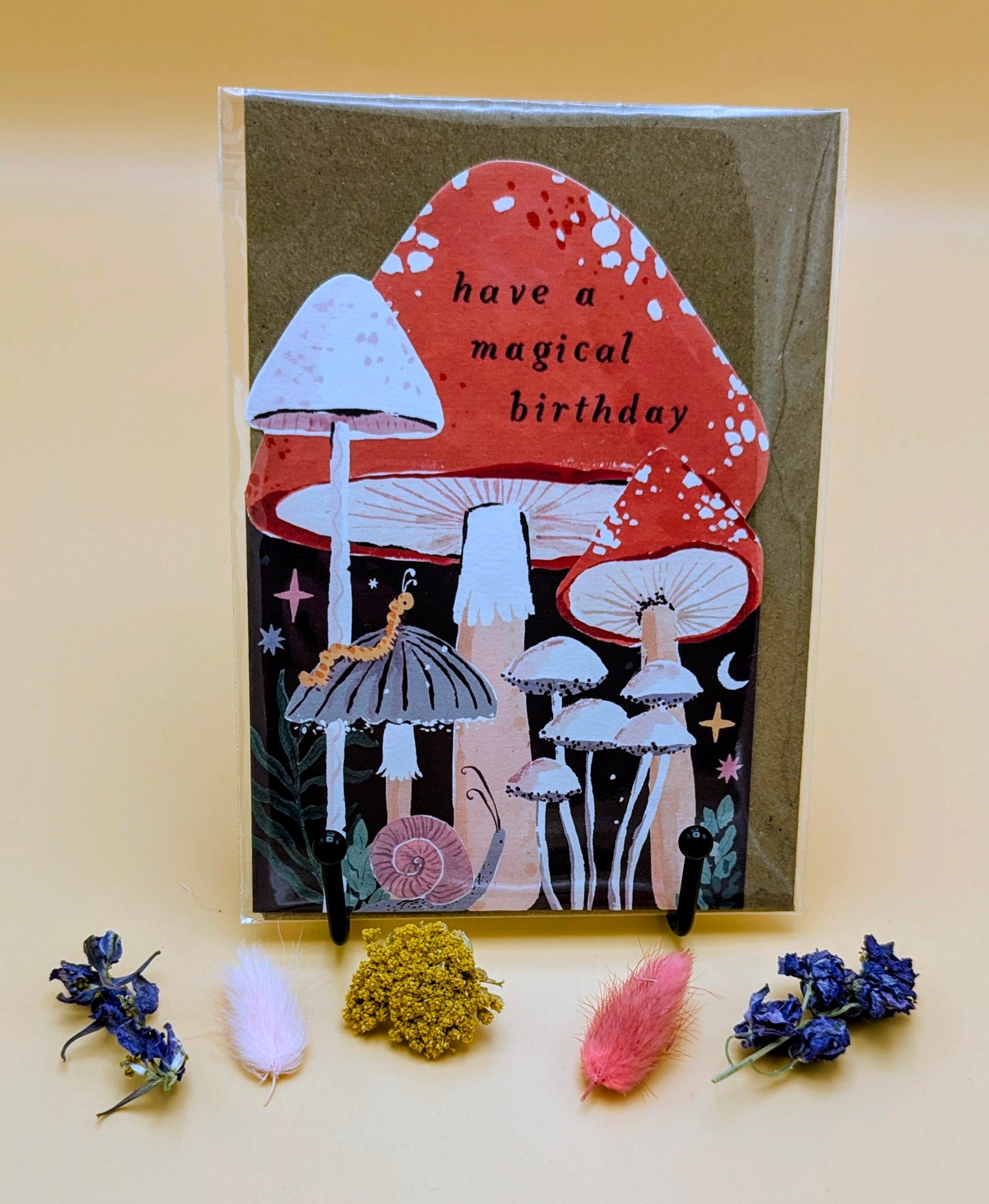 Mushroom Birthday Card | Magic Mushrooms Card