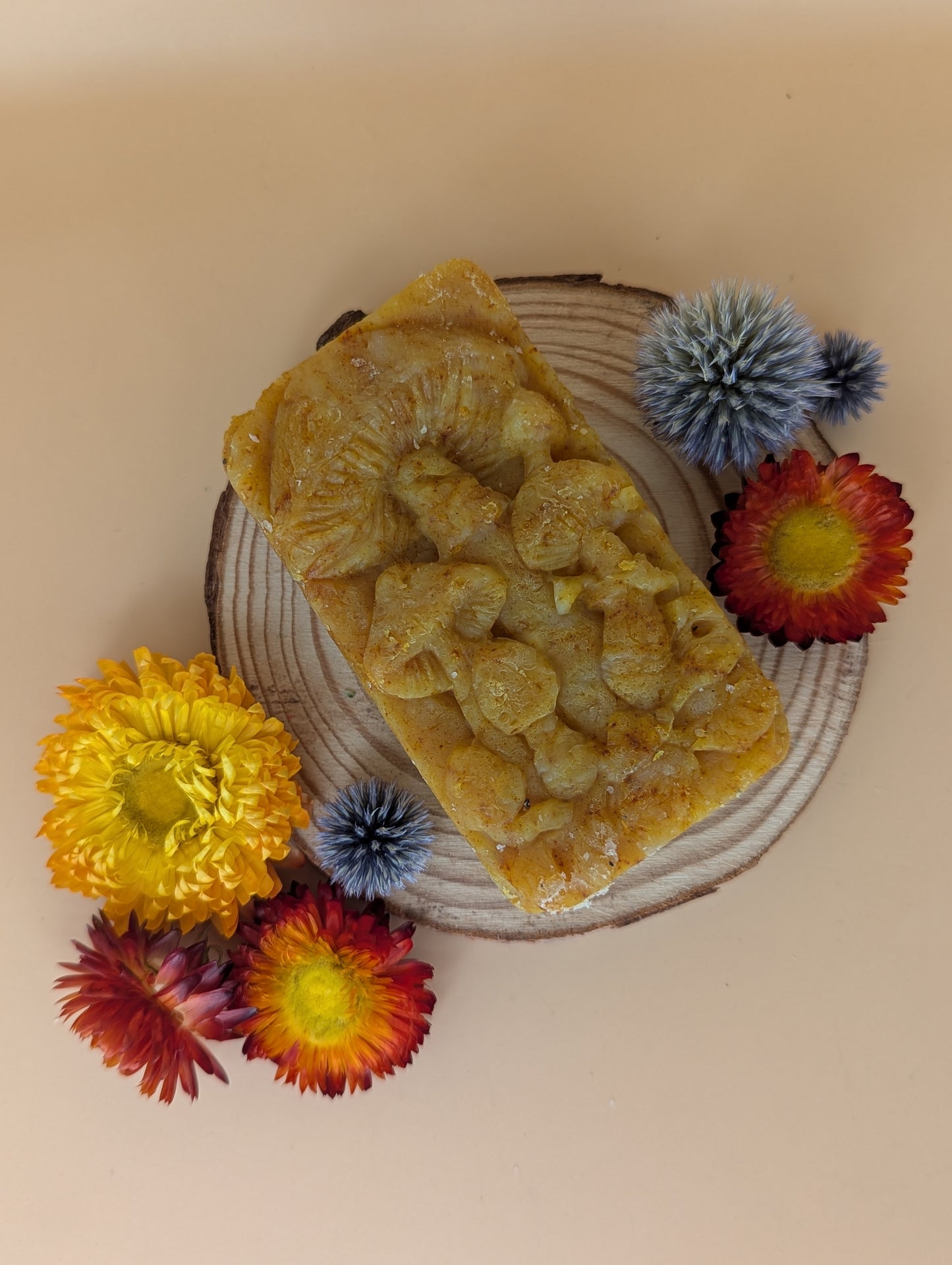 Mushroom Shower Bar - 'Ylang Ylang and Sweet Orange'
