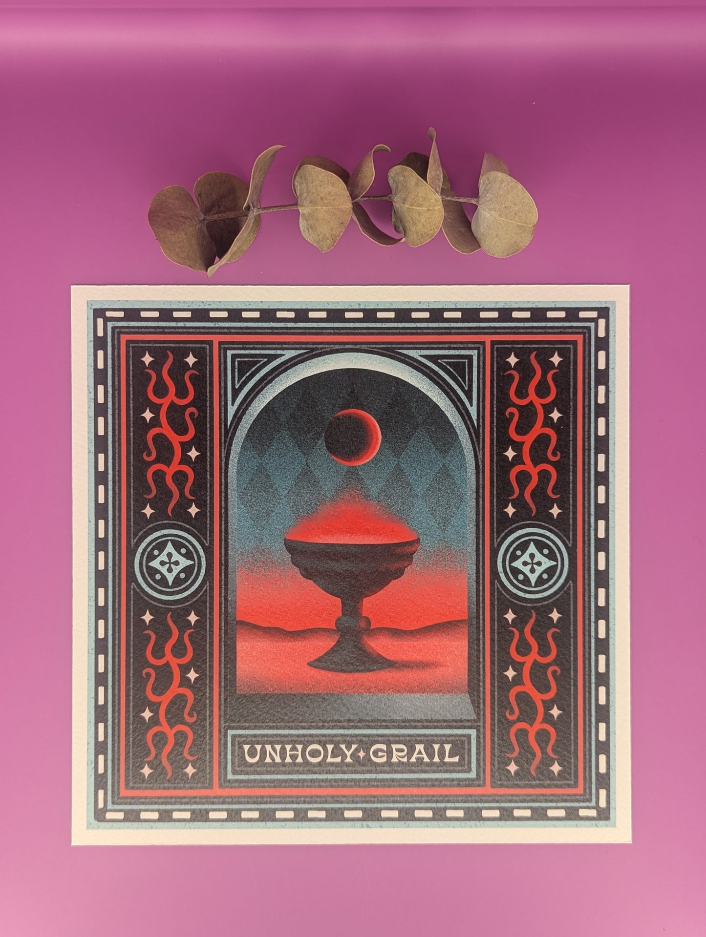 “Unholy Grail” - Print by Abigail Salvesen