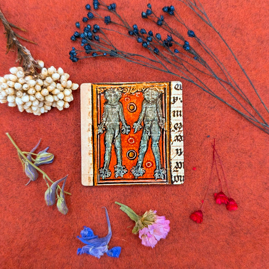 'Medieval Mandrakes' Fridge Magnet
