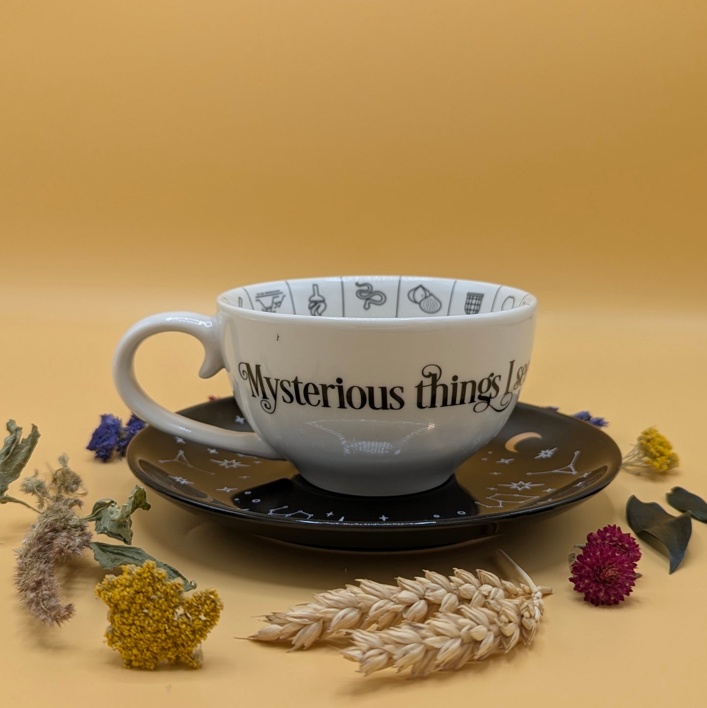 Fortune Telling Ceramic Teacup