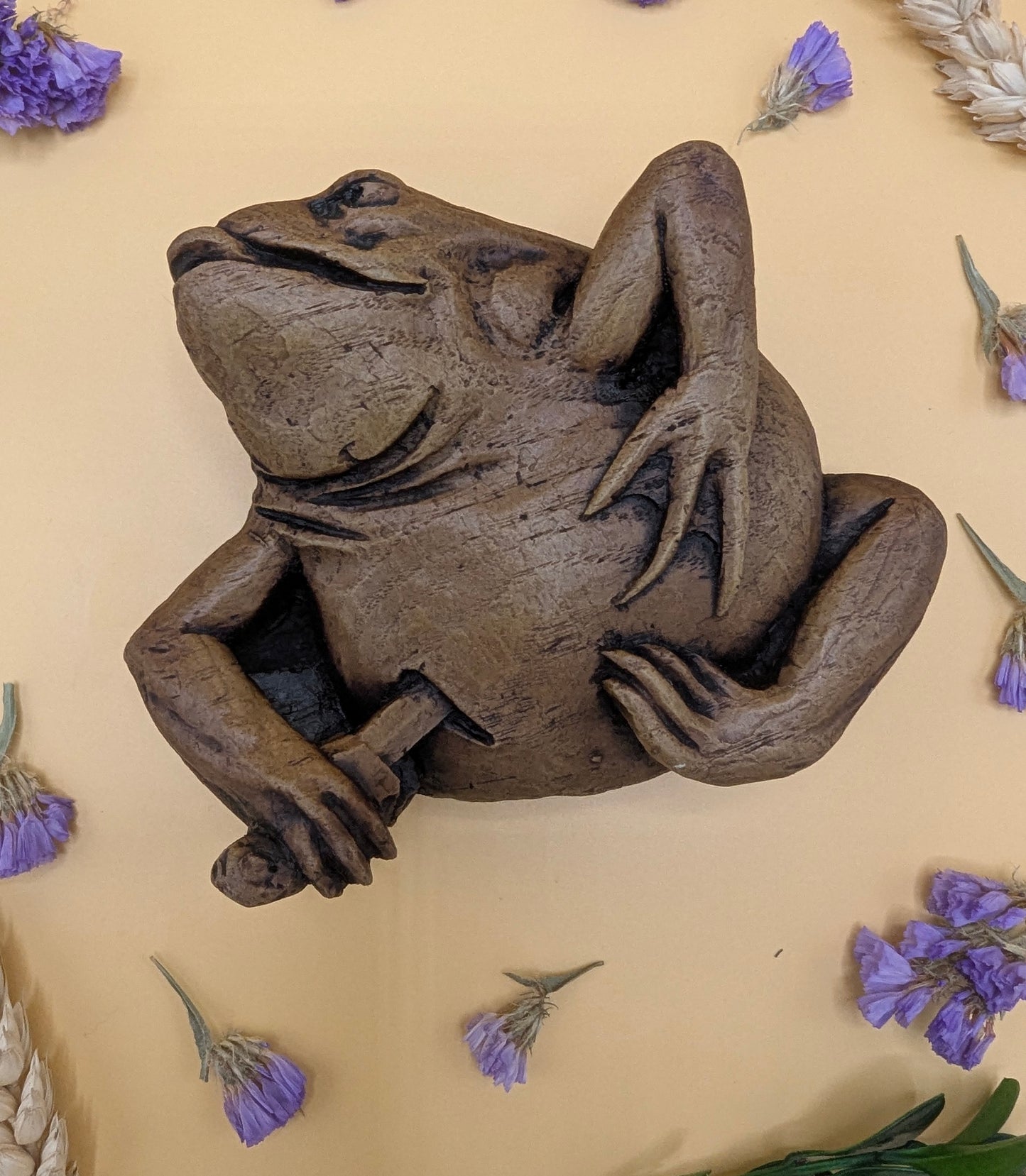 Frog - Reproduction Medieval Lincoln Cathedral Carving.