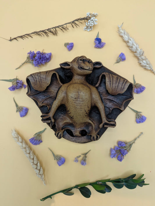 Medieval Gothic Bat - Reproduction Lincoln Cathedral Carving