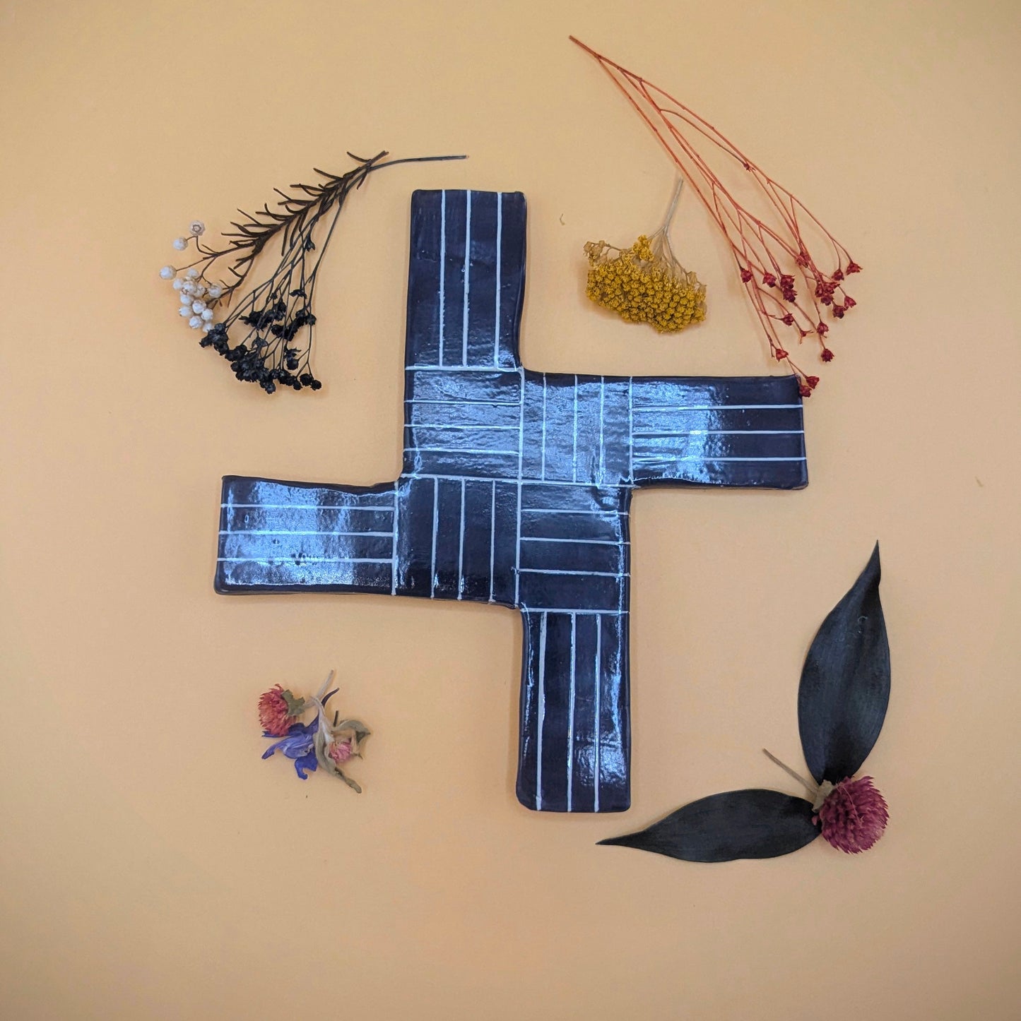 'Blue Bridgid Cross' by Ciara Veronica Dunne