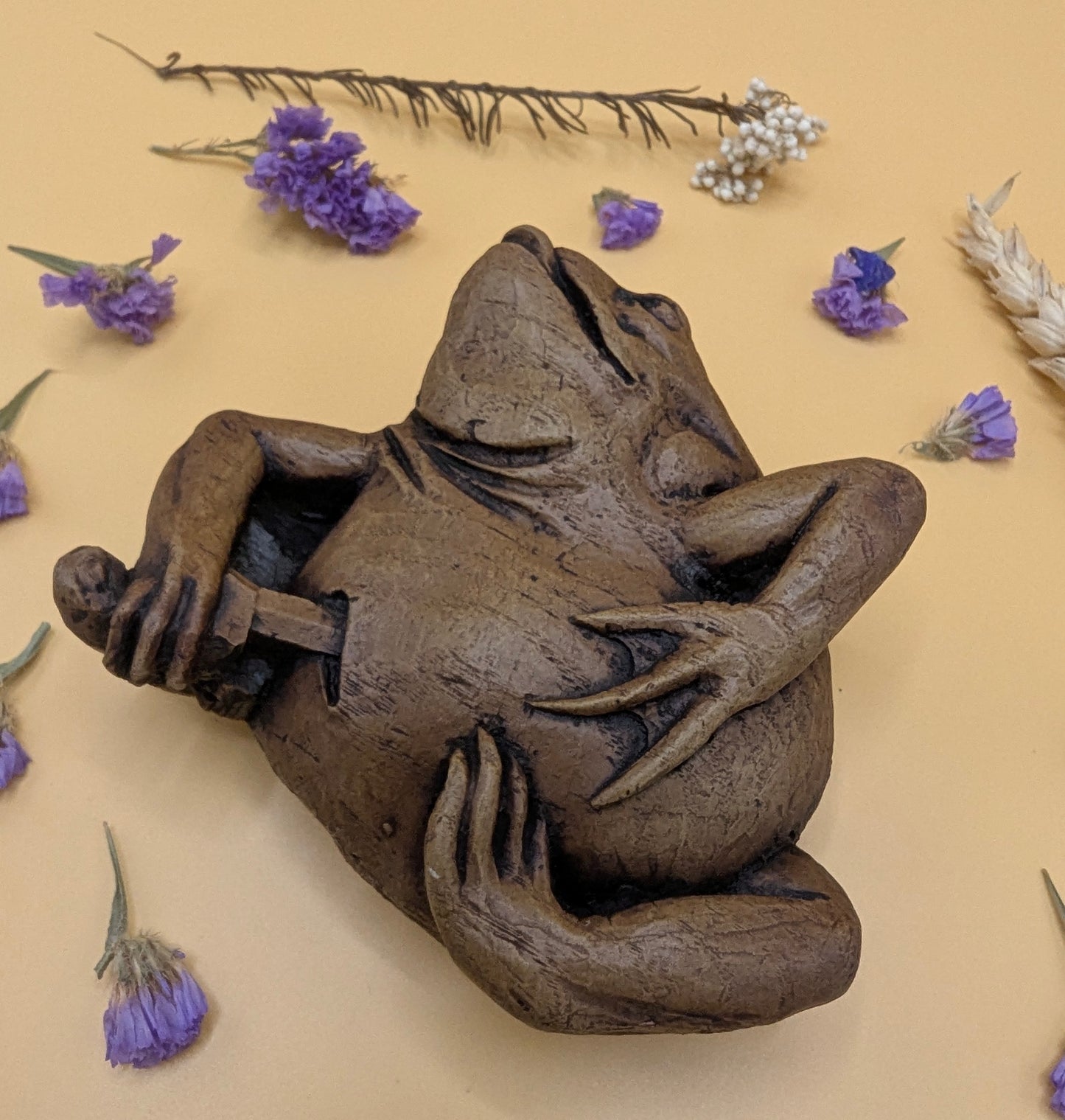 Frog - Reproduction Medieval Lincoln Cathedral Carving.