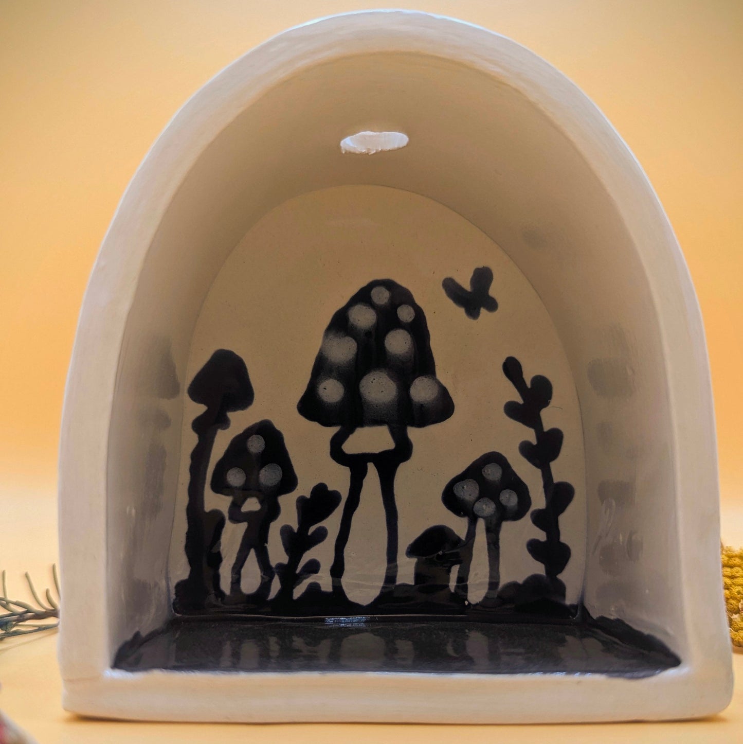 'Mushroom Voto'  Ceramic Shelf by Ciara Veronica Dunne
