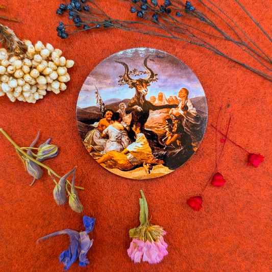 'Witches Sabbath' Fridge Magnet