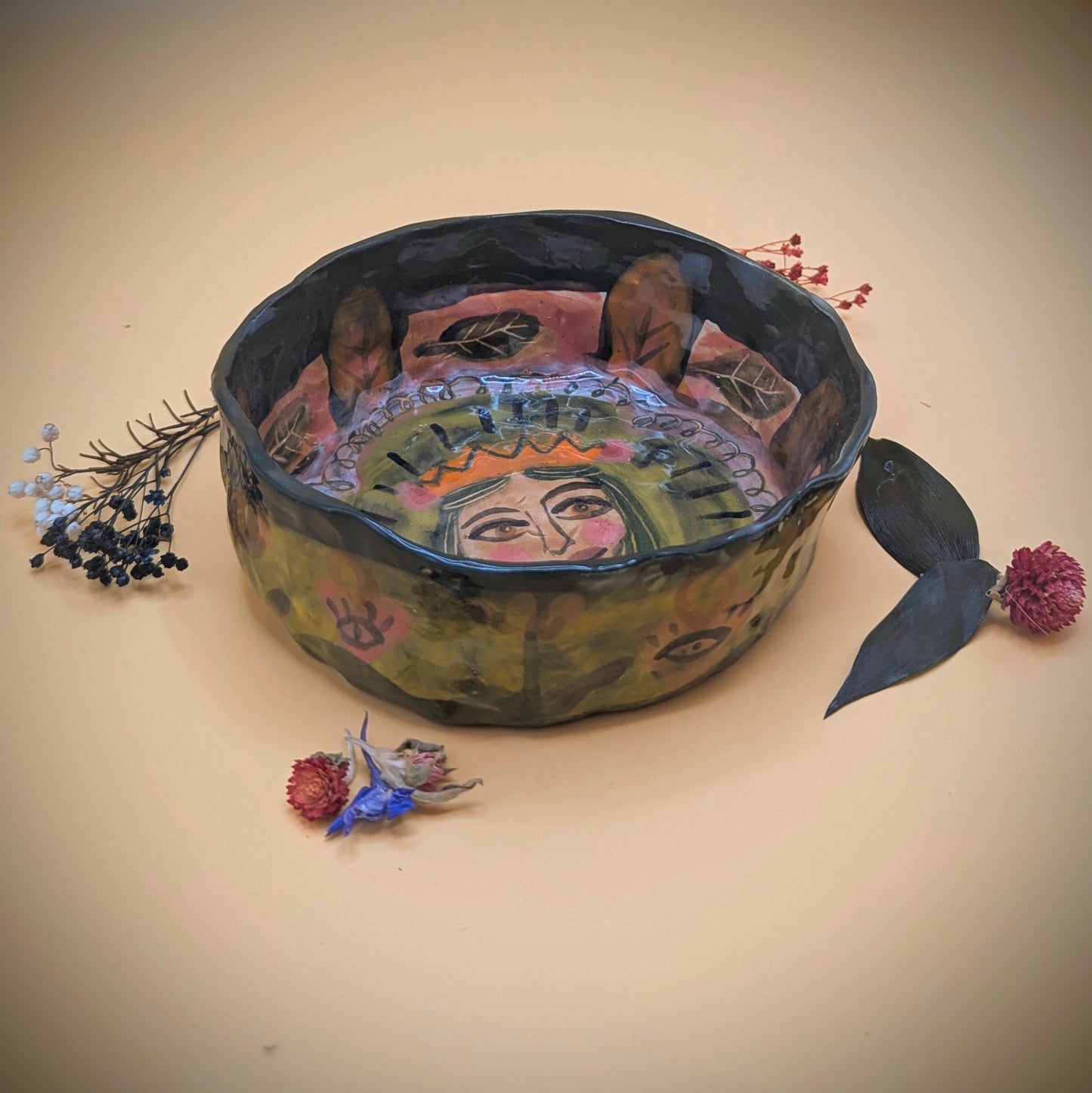 'Persephone' Ceramic Bowl by Ciara Veronica Dunne