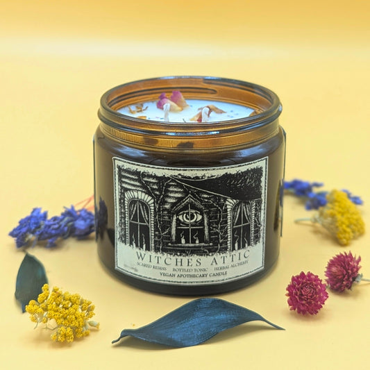 Double Wick Apothecary Candle: Witches Attic