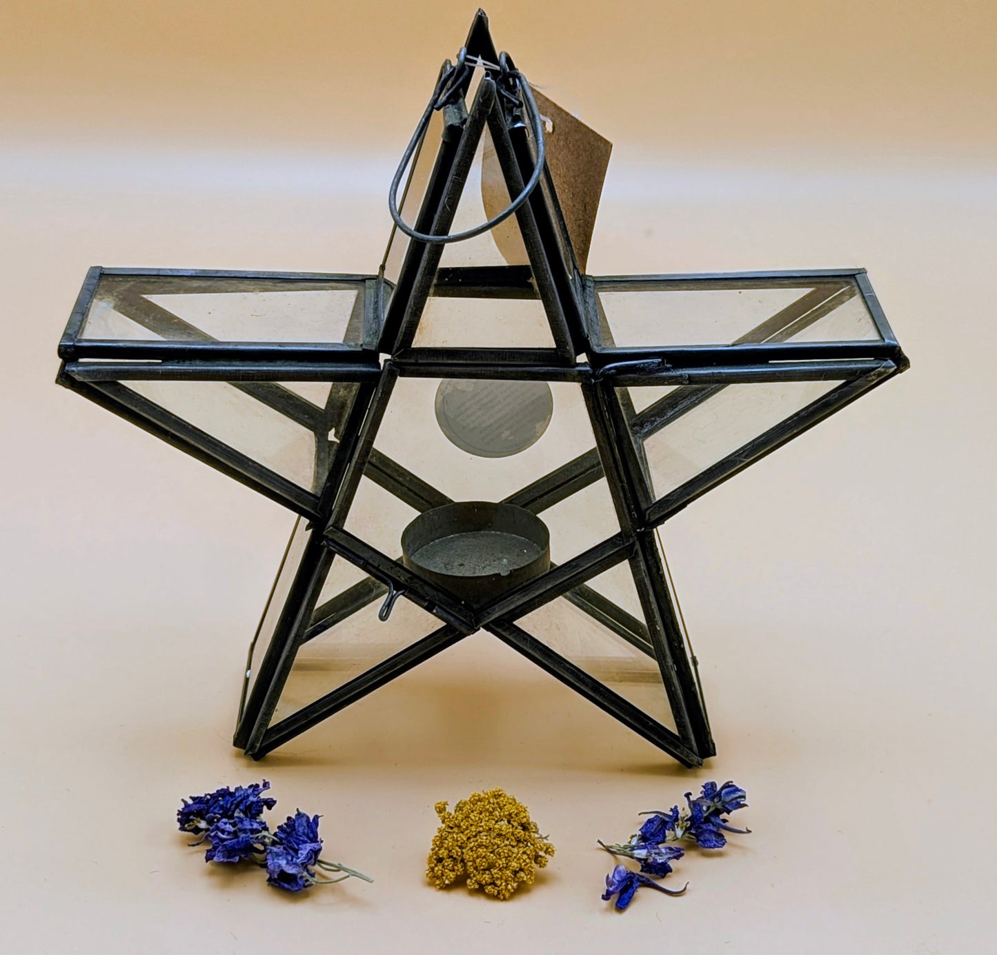 Silver - Standing Star Lantern
