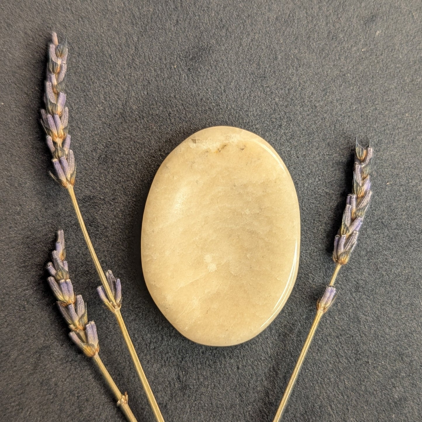 Moonstone Worry Stone