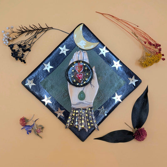 'For the Odd Fellows' Ceramic Wall Piece by Ciara Veronica Dunne